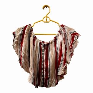 Multi color crop top